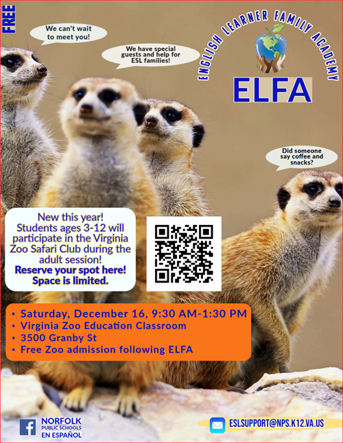 English ELFA Flyer, December 2023